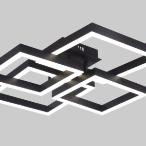 TAYGETA THETA PLAFONDLAMP MAT ZWART