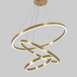 NIHAL HANGLAMP BRUSHED GOLD
