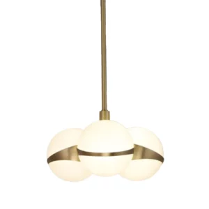 AURUM HANGLAMP | 3 LICHT | BRUSHED GOLD