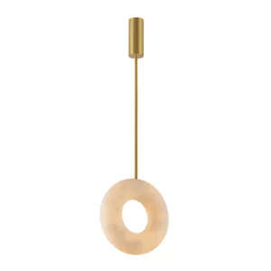 300 LED RING HANGLAMP | BRUSHED GOLD